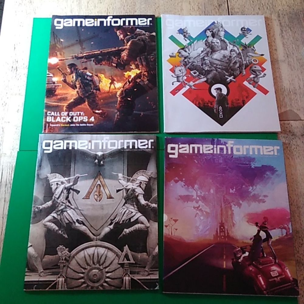 #360Game Informer Magazines 305, 306, 307, 321